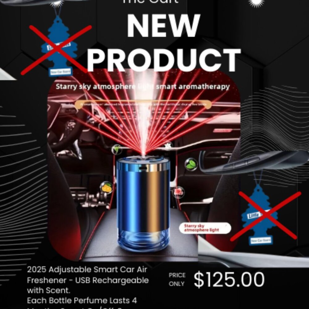 Car Smart Aromatherapy Machine USB Charging